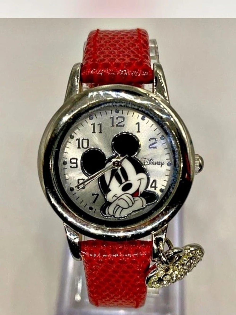 Ladies **^ Disney ^^^ Mickey Mouse *^* Ruby Red *Silverwear *^* Collectors ^^^